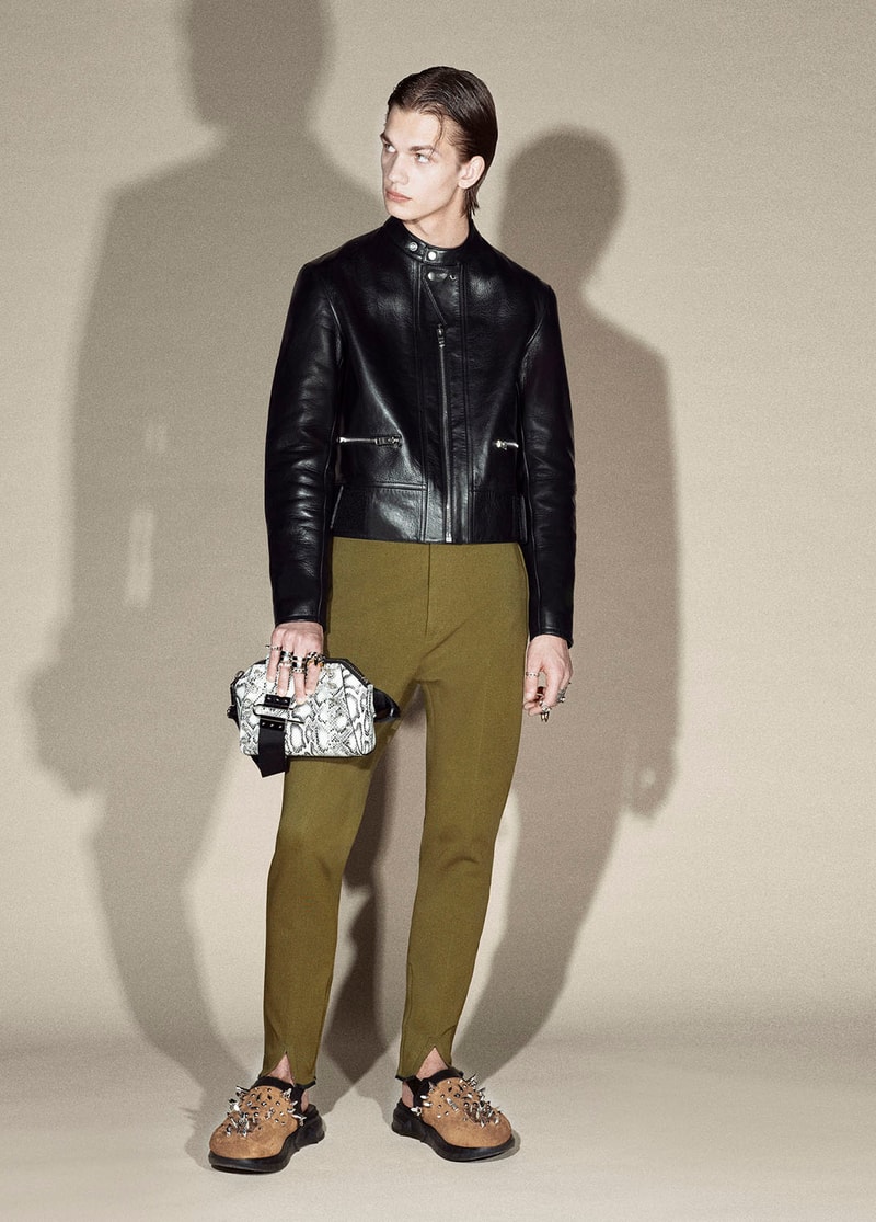 givenchy matthew williams pre-fall 2021 collection clogs marshmallow slides studs suits dresses