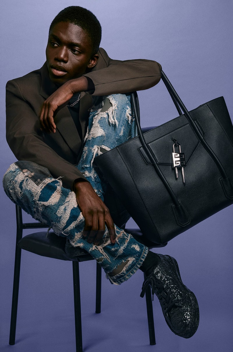 givenchy matthew williams pre-fall 2021 collection clogs marshmallow slides studs suits dresses