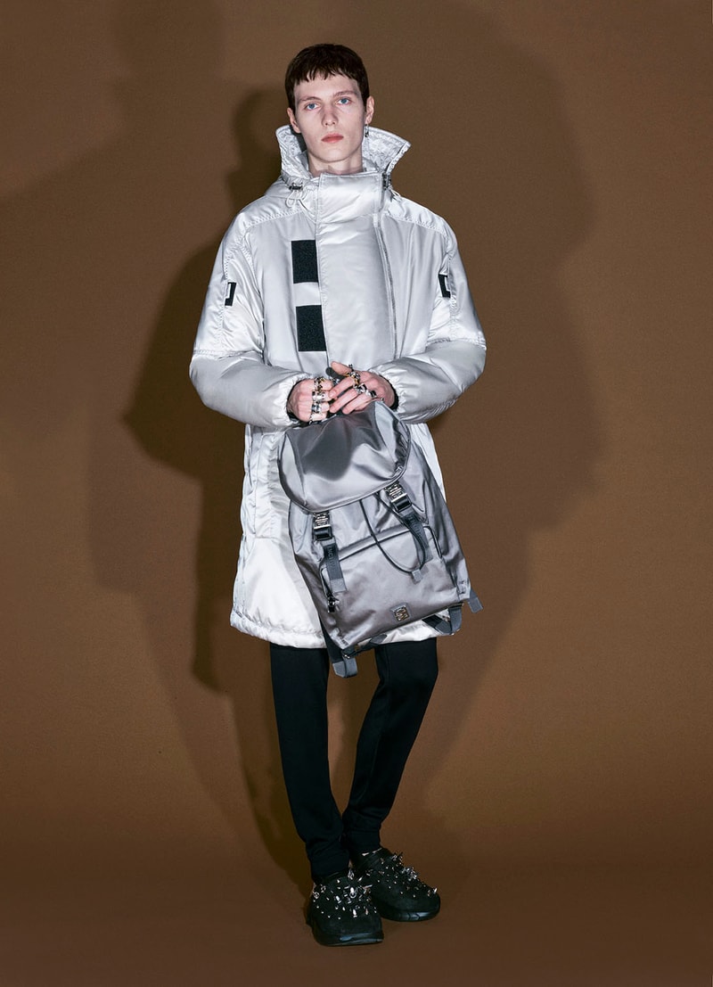 givenchy matthew williams pre-fall 2021 collection clogs marshmallow slides studs suits dresses