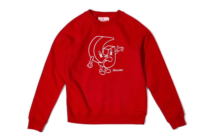 glossier holiday christmas collection balm dotcom lip gloss g pal sweatshirt skincare makeup release
