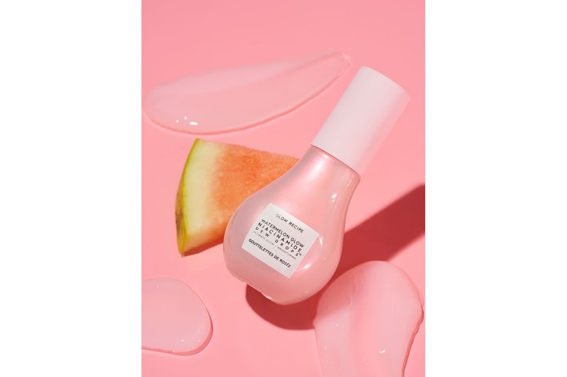glow recipe Watermelon Glow Niacinamide Dew Drops serums primers highlighters makeup hyaluronic acid price release