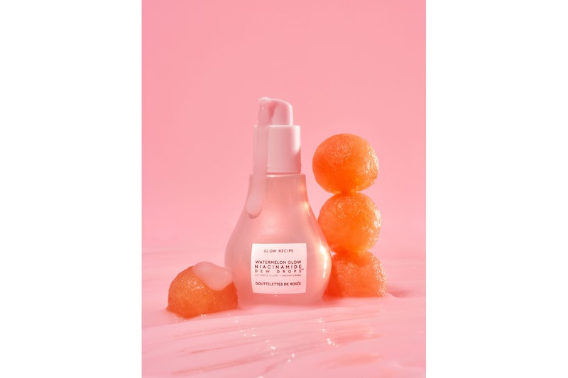 glow recipe Watermelon Glow Niacinamide Dew Drops serums primers highlighters makeup hyaluronic acid price release