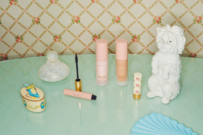 gucci beauty new primers serums foundations natural finish fluid 40 shades price release alessandro michele