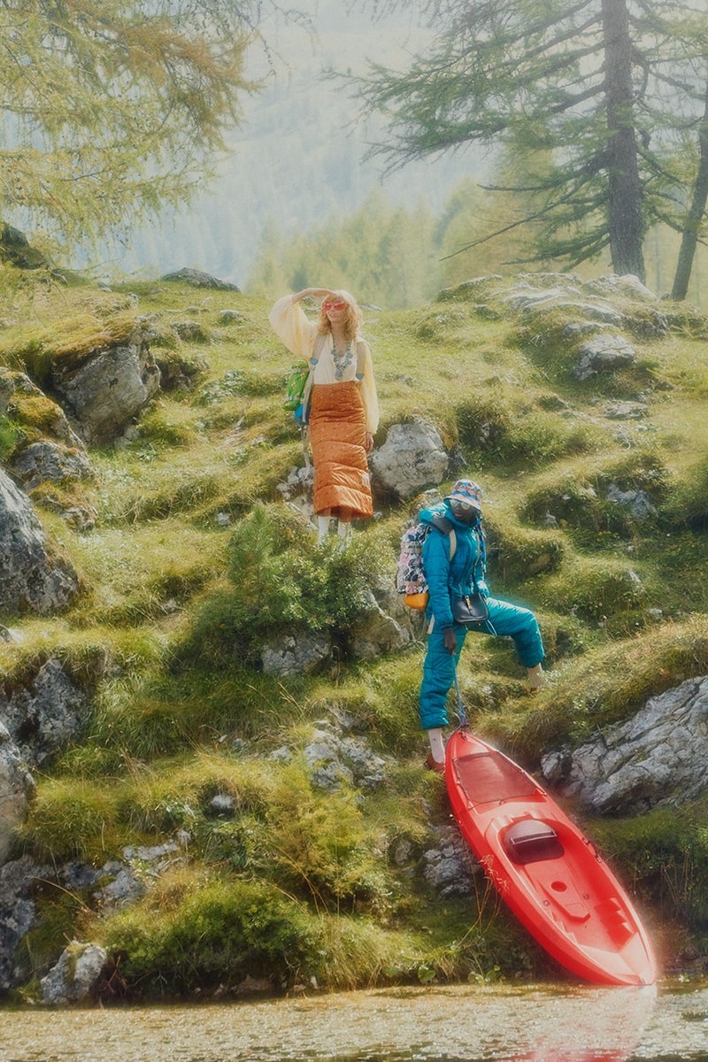 Gucci x The North Face Collaboration Collection Outerwear Label Campaign Where to Buy Release Date Tent Hiking Boots Jackets ECONYL