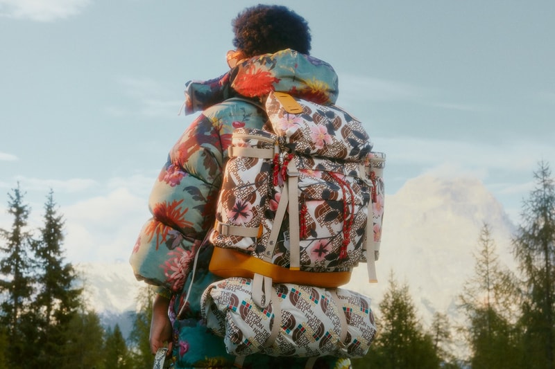 Gucci x The North Face Collaboration Collection Outerwear Label Campaign Where to Buy Release Date Tent Hiking Boots Jackets ECONYL