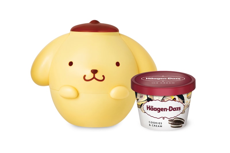 Häagen-Dazs Sanrio Ice Cream Character Cups Hello Kitty My Melody Pompompurin