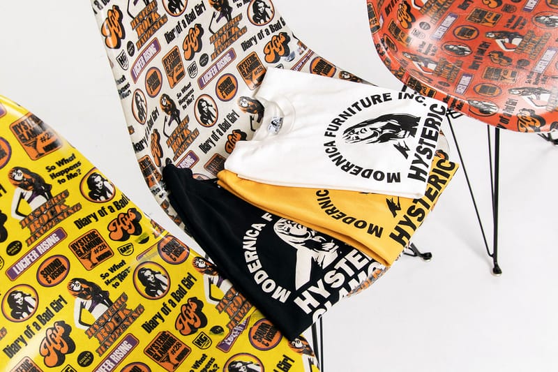 Hysteric Glamour Splashes Statement Graphics Onto Modernica’s Iconic Furniture