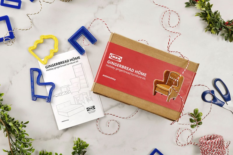 ikea christmas gingerbread home furniture baking kit cookies holiday activities canada