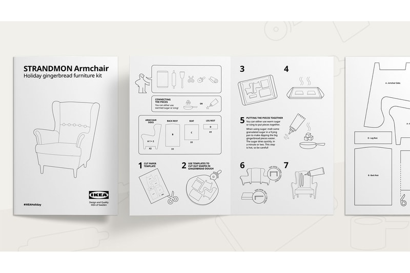 ikea christmas gingerbread home furniture baking kit cookies holiday activities canada