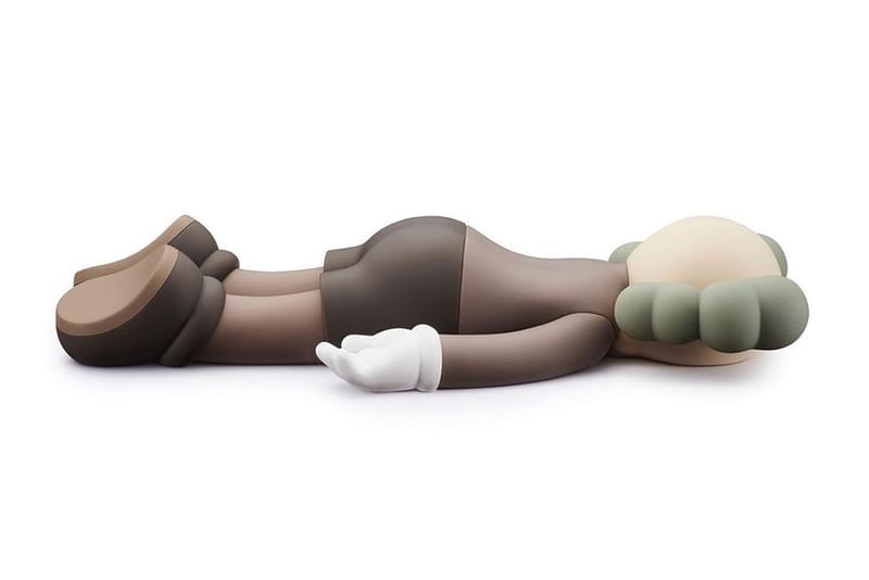 KAWS' New Face Down Companion Figure Is a Big 2020 Mood
