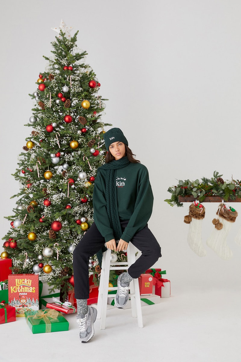 kith kithmas treats lucky charms cereal collaboration christmas outerwear jackets beanies unisex
