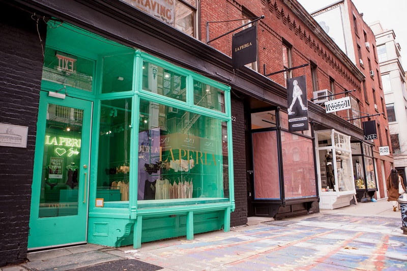 la perla retail lab store flagship soho new york lingerie