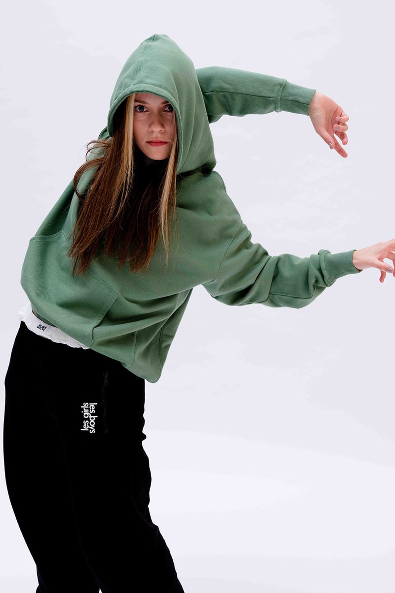 les girls les boys free style winter 2021 dance film campaign hoodies sweatpants joggers jersey