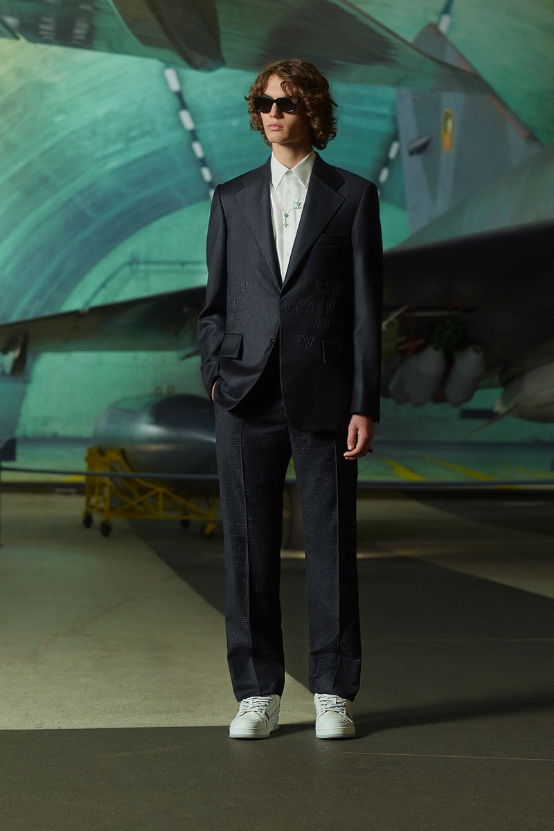 louis vuitton mens pre-fall 2021 collection lookbook virgil abloh lv monogram tailored suit