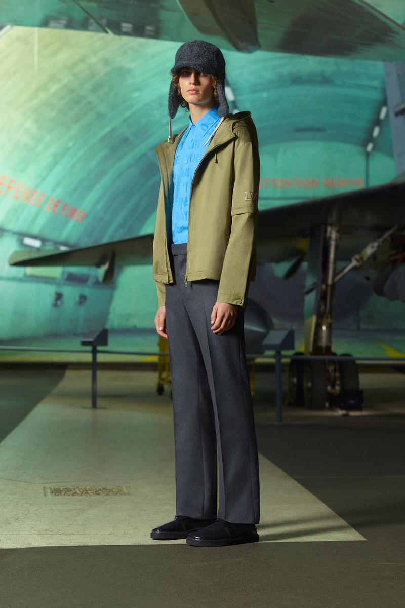 louis vuitton mens pre-fall 2021 collection lookbook virgil abloh hat jacket