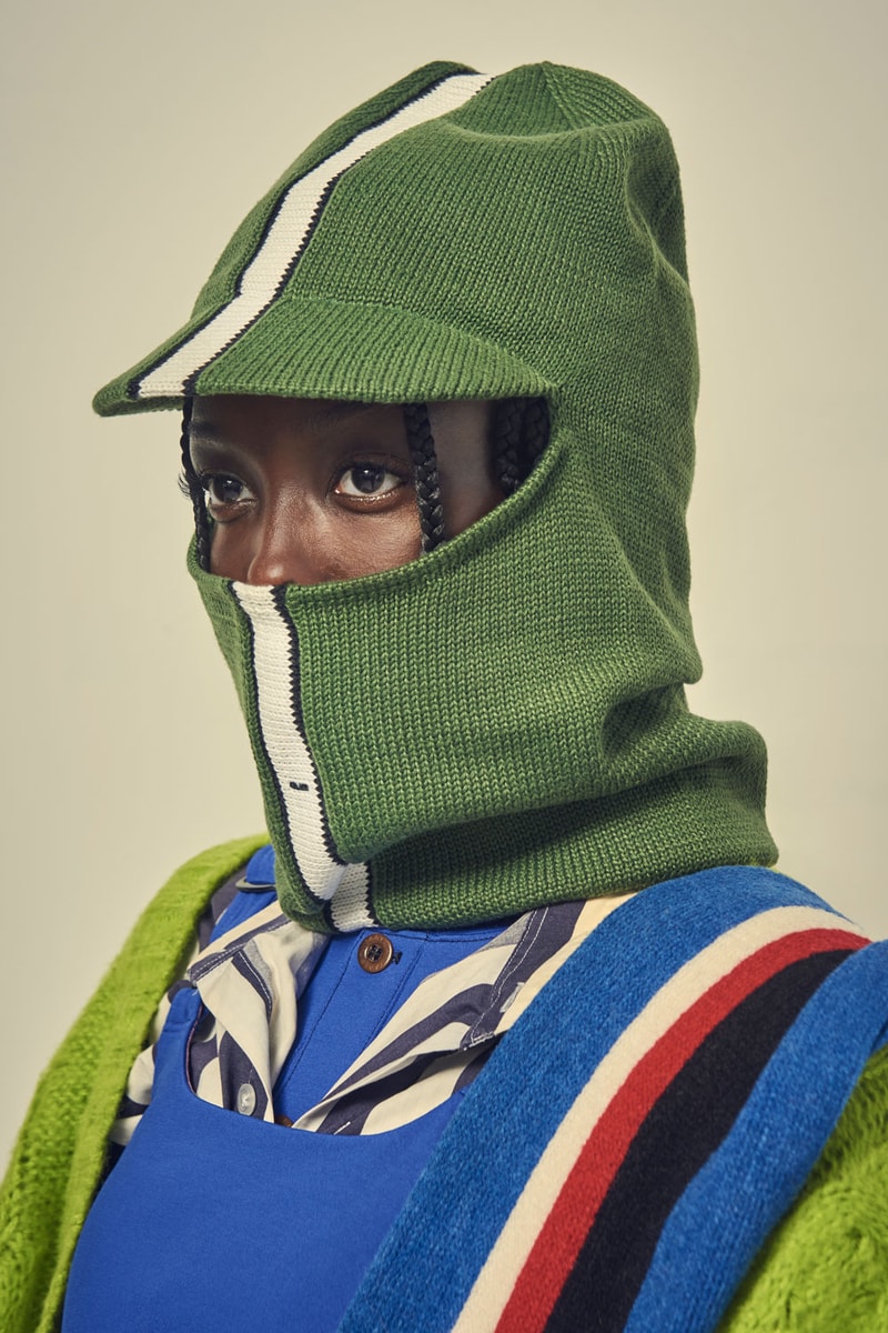 matek new sustainable balaclava the motmot green palm