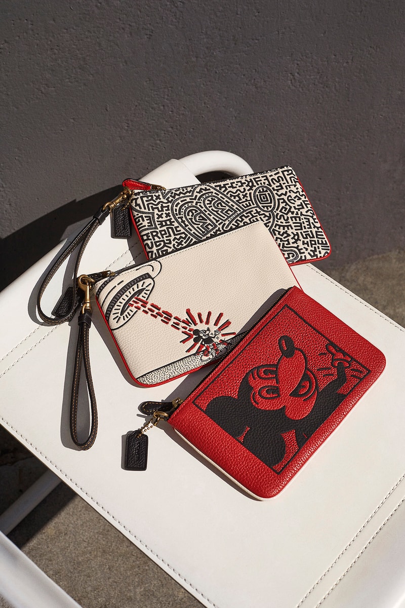 Mickey Mouse x Keith Haring x Coach Bag Collaboration Collection