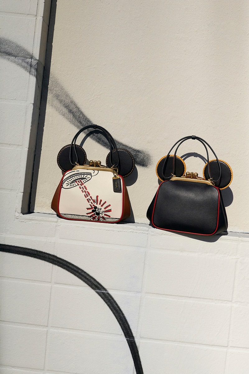 Mickey Mouse x Keith Haring x Coach Bag Collaboration Collection