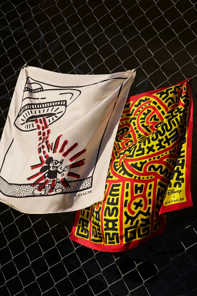 Mickey Mouse x Keith Haring x Coach Bag Collaboration Collection