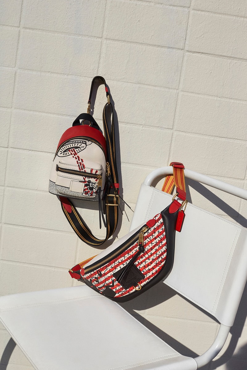 Mickey Mouse x Keith Haring x Coach Bag Collaboration Collection