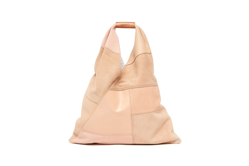 mm6 maison margiela upcycled patchwork spring summer 2021 collection sustainable boots bags