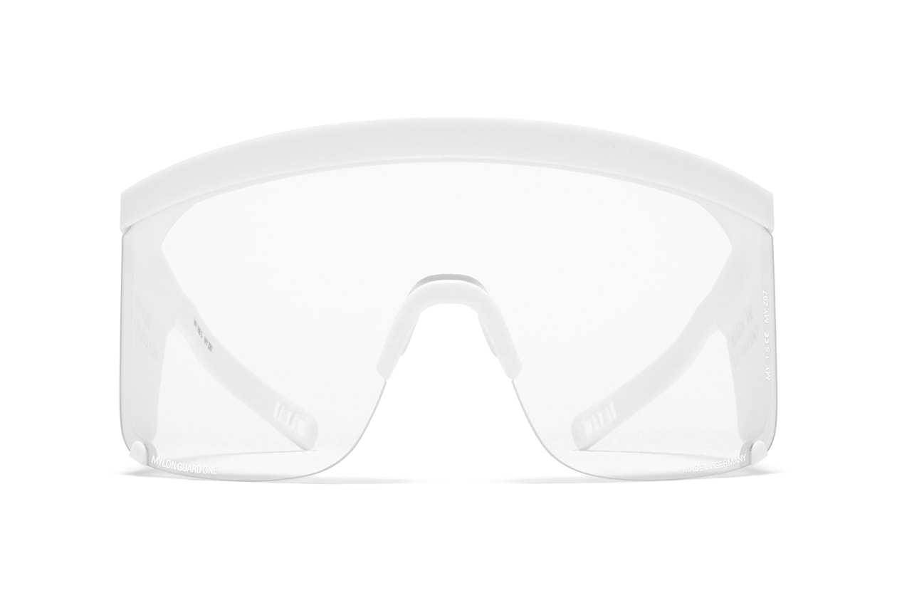 MYKITA Mylon Guard One Safety Glasses Shield PPE Protective Eyewear Coronavirus COVID-19