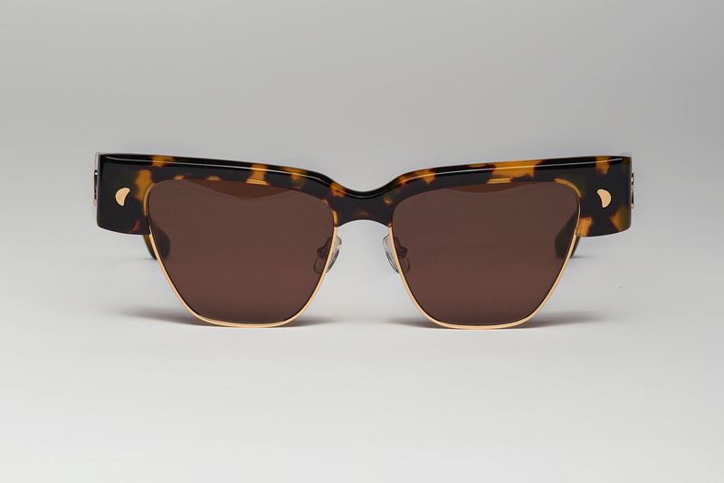Nanushka Sunglasses Eyewear Spring/Summer 2021 Collection Tortoise Shell Gold