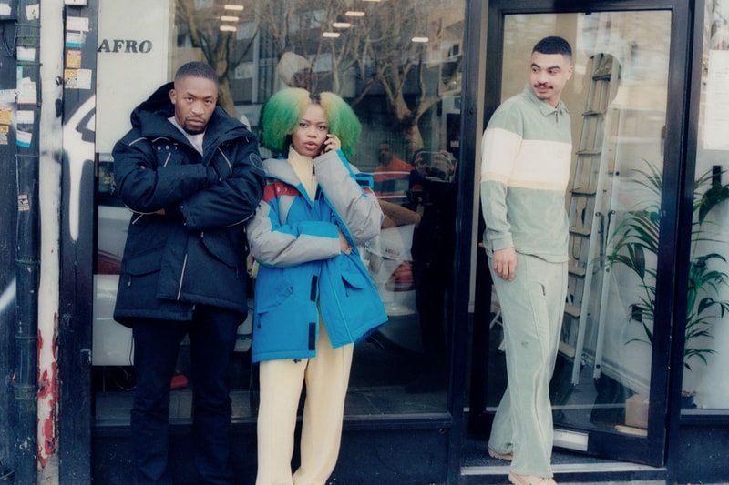 napa by martine rose napapijri fall winter campaign slidercuts barbershop jackets outerwear