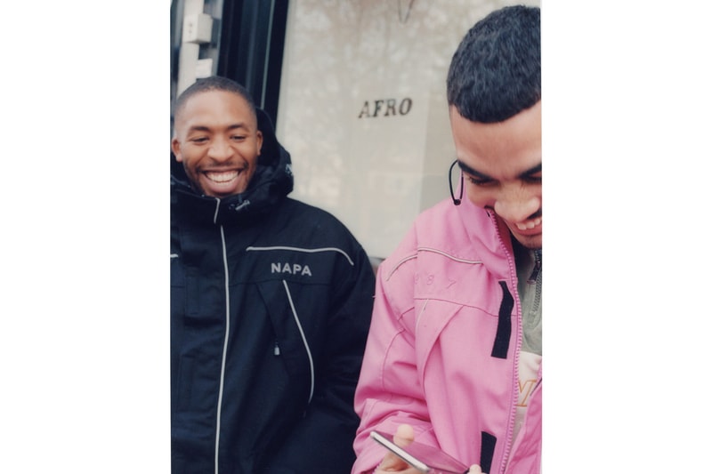 napa by martine rose napapijri fall winter campaign slidercuts barbershop jackets outerwear
