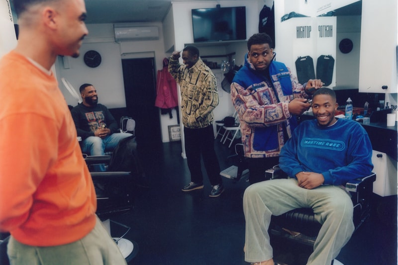 napa by martine rose napapijri fall winter campaign slidercuts barbershop jackets outerwear