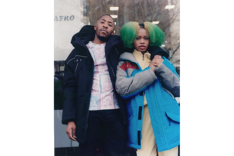 napa by martine rose napapijri fall winter campaign slidercuts barbershop jackets outerwear