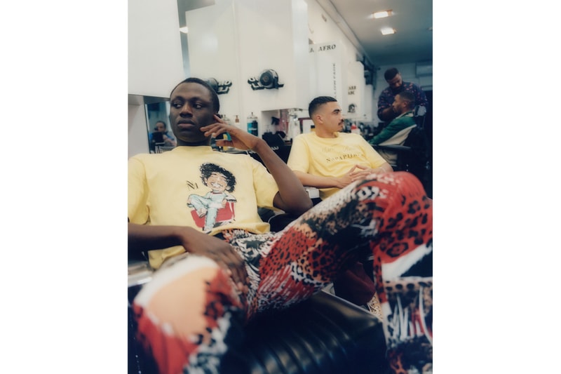 napa by martine rose napapijri fall winter campaign slidercuts barbershop jackets outerwear