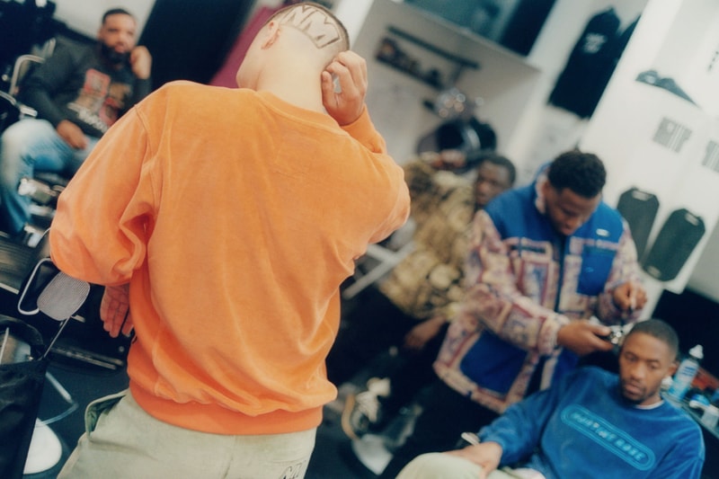 napa by martine rose napapijri fall winter campaign slidercuts barbershop jackets outerwear