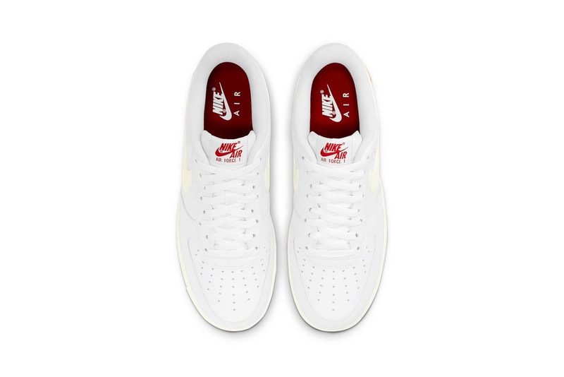 Nike Air Force 1 Valentine's Day Red Heart White
