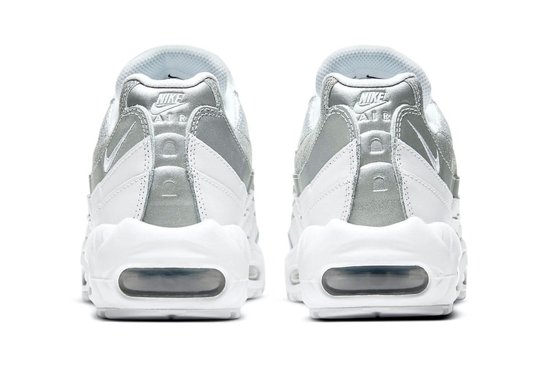 Nike Air Max 95 Silver White Metallic