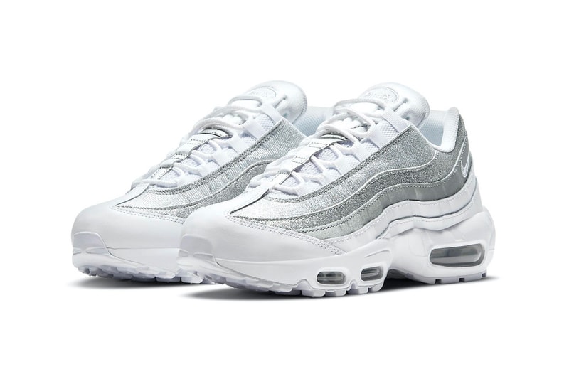 Nike Air Max 95 Silver White Metallic