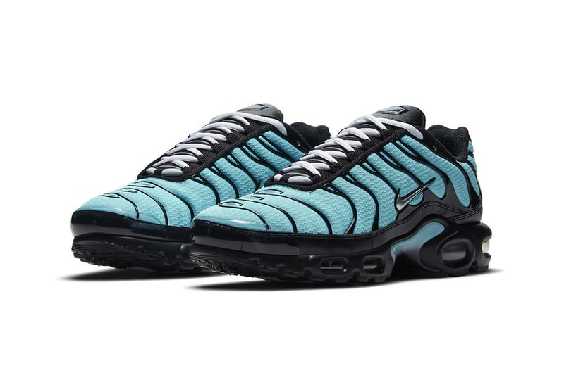 nike air max plus teal tiffany blue sneakers black release date price info