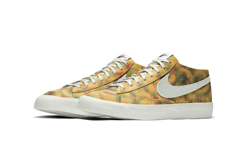 Nike Blazer Nike by You Tie-Dye Customization Sneaker Colorful Mid High Low