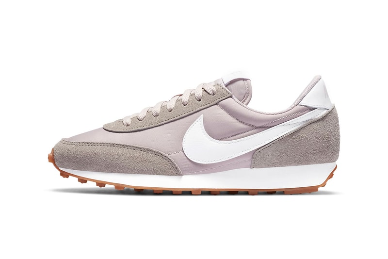 nike daybreak womens sneakers muted purple white brown sneakerhead footwear shoes