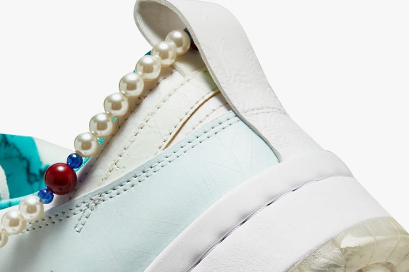 Nike Adorns the Dunk Low Disrupt "Forbidden City" With a Pearl Necklace