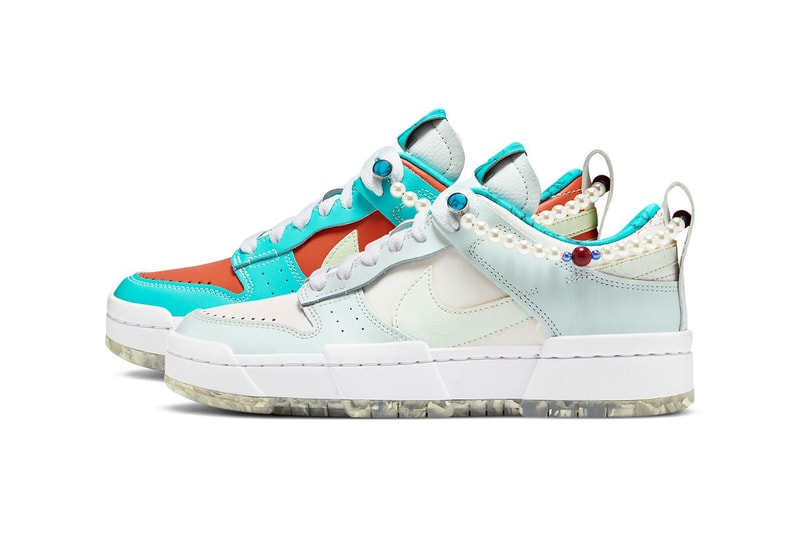 Nike Dunk Low Disrupt Forbidden City Pearl Blue White