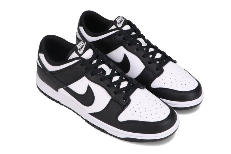 nike dunk low new colorway 2021 release black white