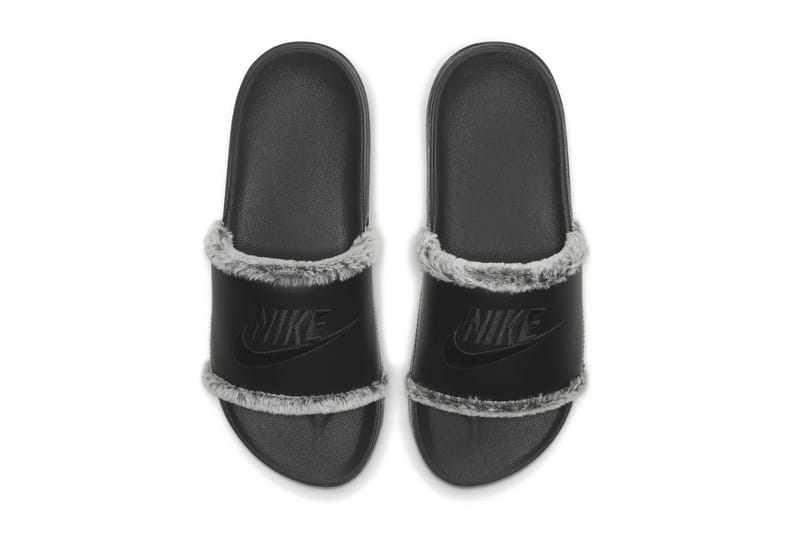 Nike's Latest Logo Slides Come With a Cozy Lining