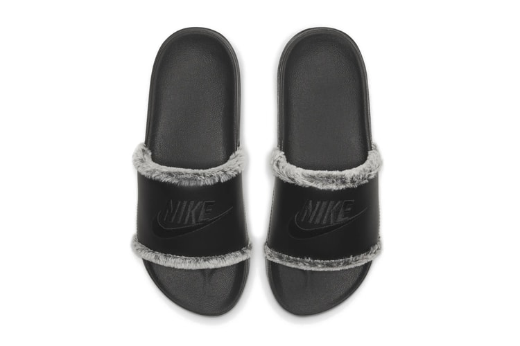 Nike's Latest Logo Slides Come With a Cozy Lining