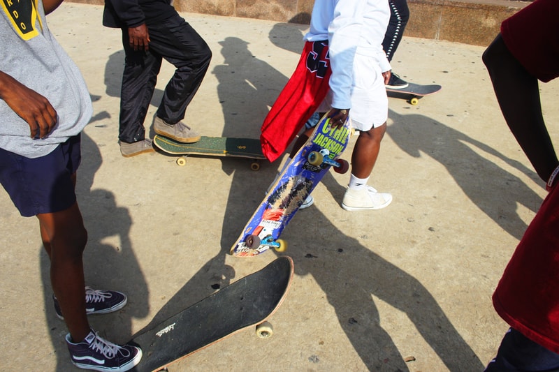 off-white daily paper surf ghana limbo accra skateboarding freedom park opening collaboration