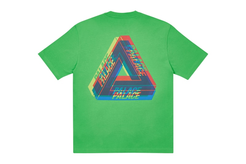 palace skateboards holiday drop 5 green t-shirts tees release when to buy