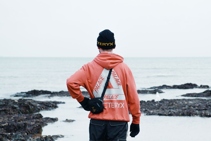 arcteryx palace skateboards collaboration outdoor jackets beanies hoodies gore-tex outerwear release