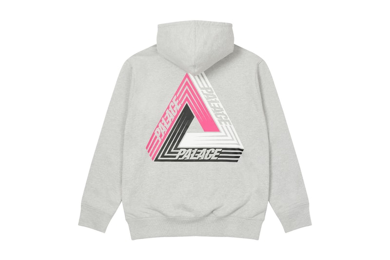palace skateboards logo hoodies holiday drop 6 gray grey