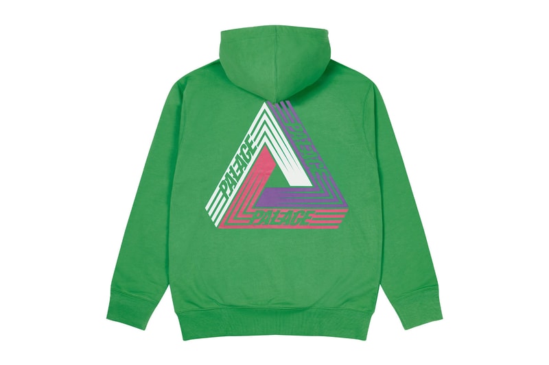 palace skateboards logo hoodies holiday drop 6 green