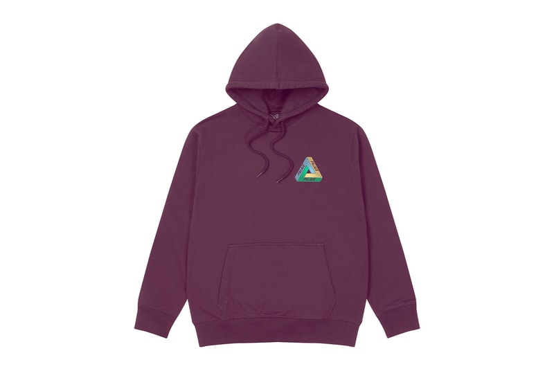 palace skateboards logo hoodies holiday drop 6 purple